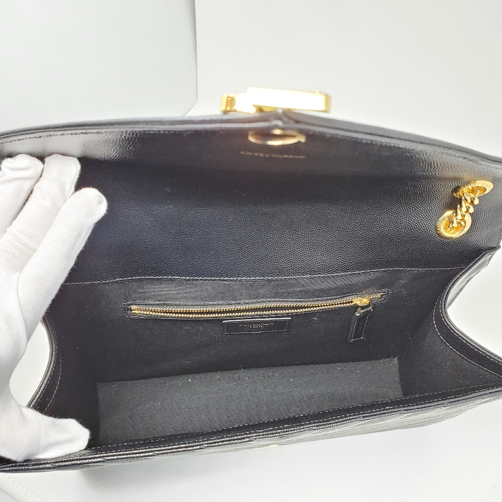 100% Auth YSL Large Envelope Shoulder Bag - Picture 11 of 16
